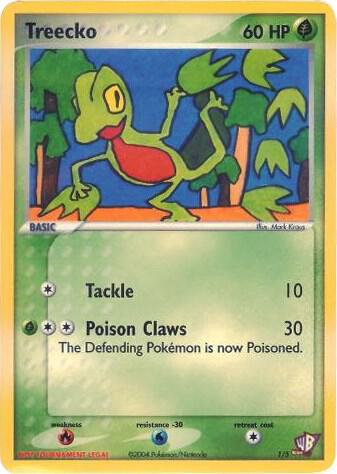 Treecko (1/5) [Kids WB Promos]