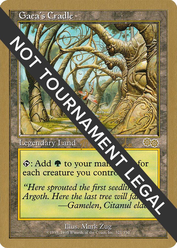 Gaea's Cradle (Matt Linde) [World Championship Decks 1999]