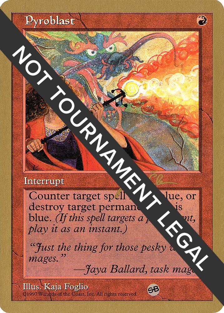 Pyroblast (Jakub Slemr) (SB) [World Championship Decks 1997]