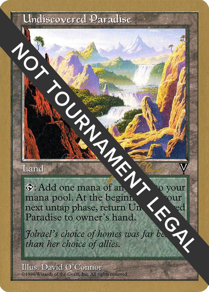 Undiscovered Paradise (Jakub Slemr) [World Championship Decks 1997]