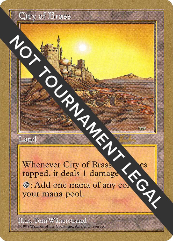 City of Brass (Janosch Kuhn) [World Championship Decks 1997]