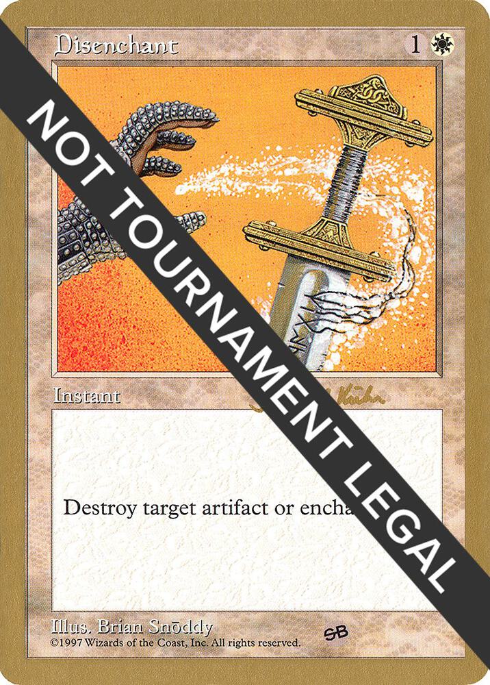 Disenchant (Janosch Kuhn) (SB) [World Championship Decks 1997]