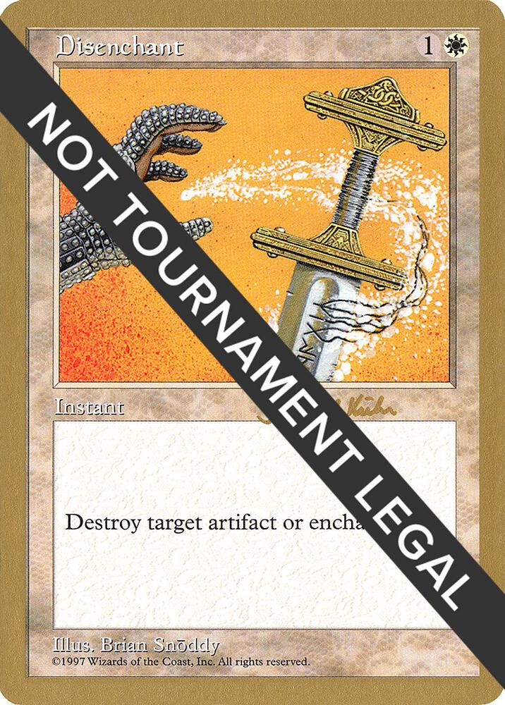Disenchant (Janosch Kuhn) [World Championship Decks 1997]