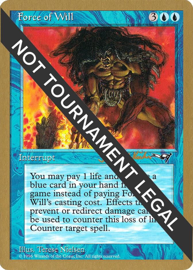 Force of Will (Janosch Kuhn) [World Championship Decks 1997]