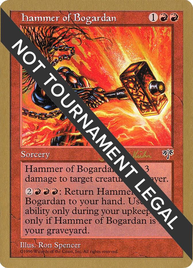 Hammer of Bogardan (Janosch Kuhn) [World Championship Decks 1997]