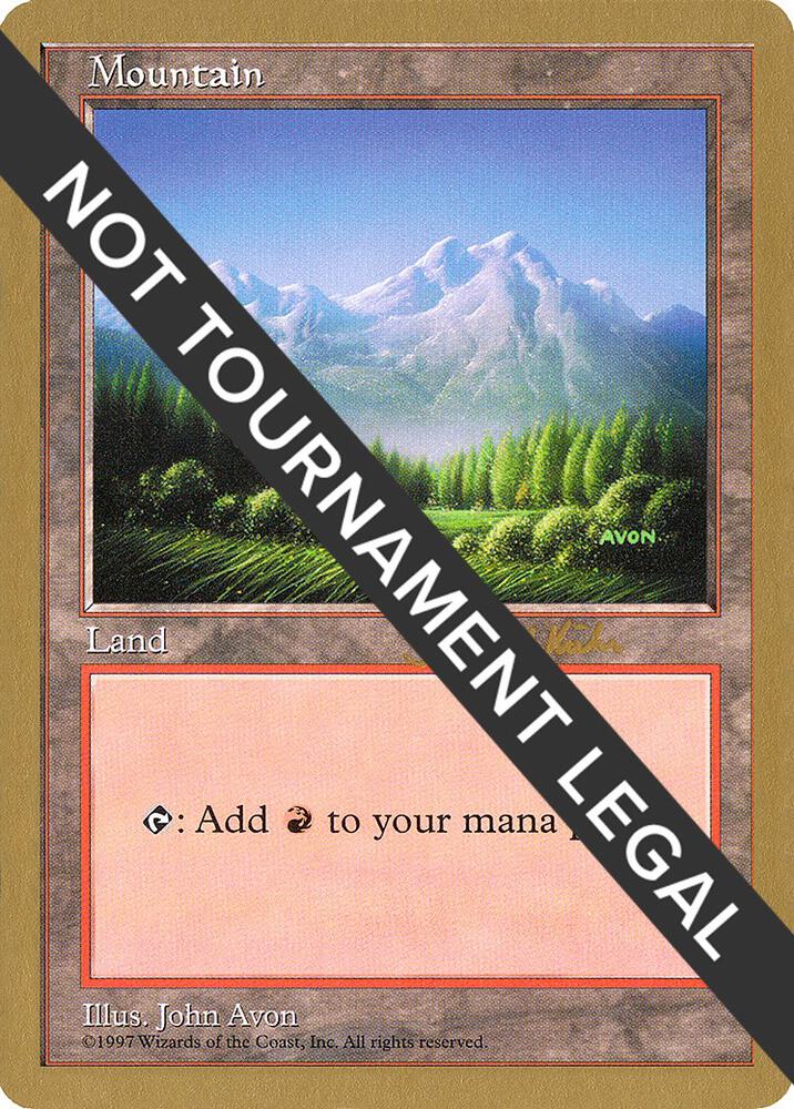 Mountain (431) (Janosch Kuhn) [World Championship Decks 1997]