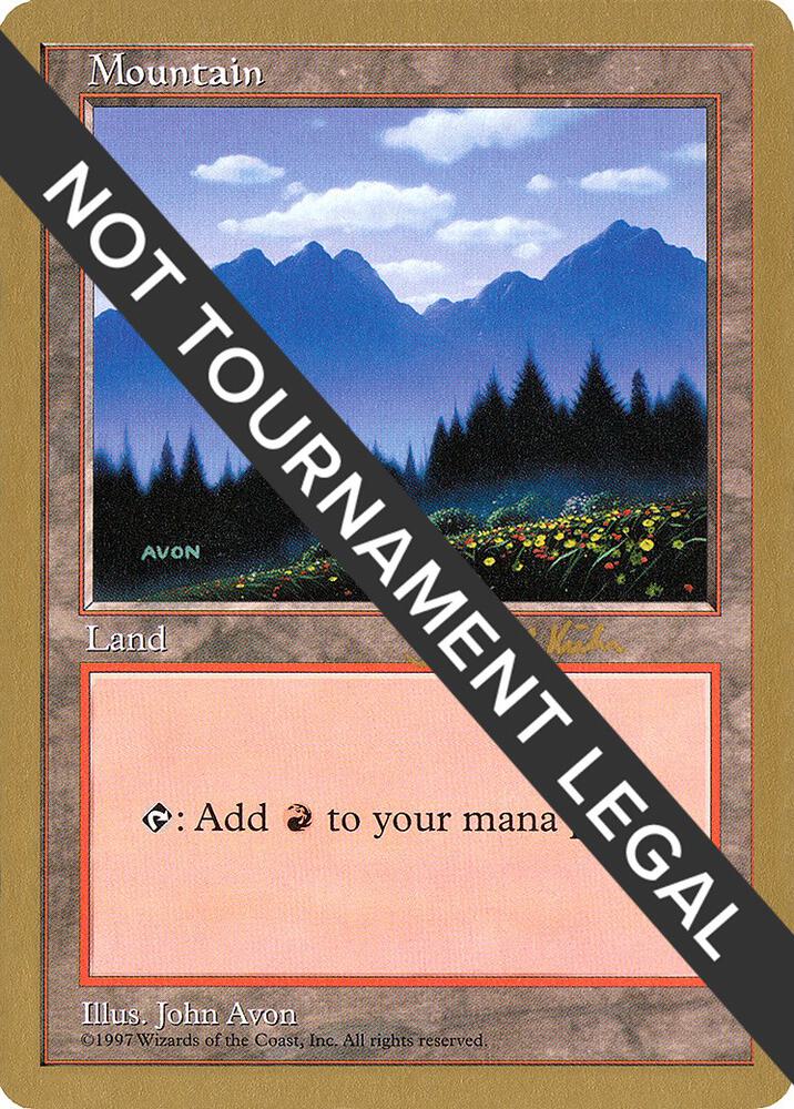 Mountain (jk445) (Janosch Kuhn) [World Championship Decks 1997]