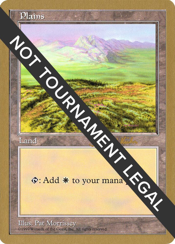 Plains (jk433) (Janosch Kuhn) [World Championship Decks 1997]