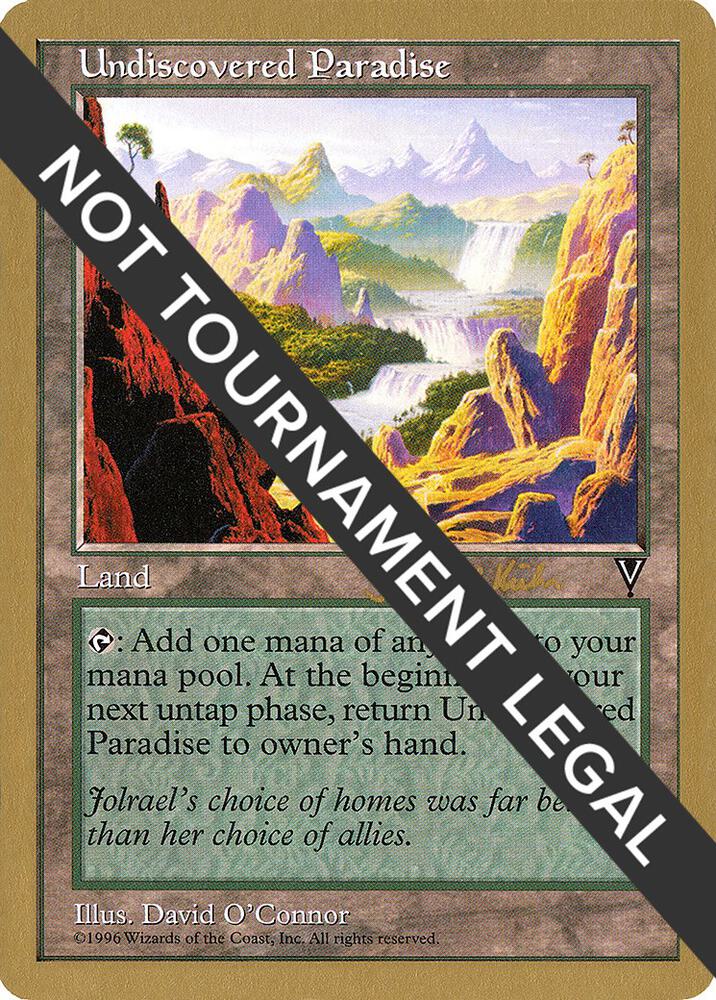 Undiscovered Paradise (Janosch Kuhn) [World Championship Decks 1997]