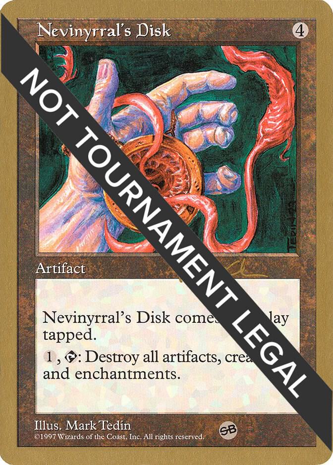 Nevinyrral's Disk (Paul McCabe) (SB) [World Championship Decks 1997]
