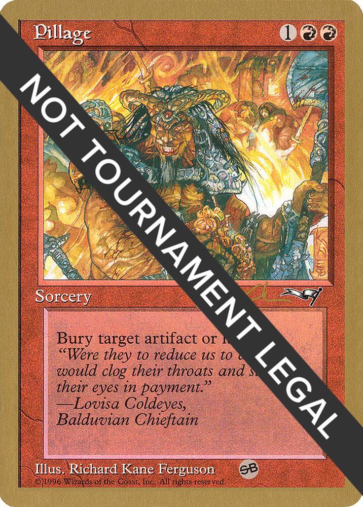 Pillage (Paul McCabe) (SB) [World Championship Decks 1997]