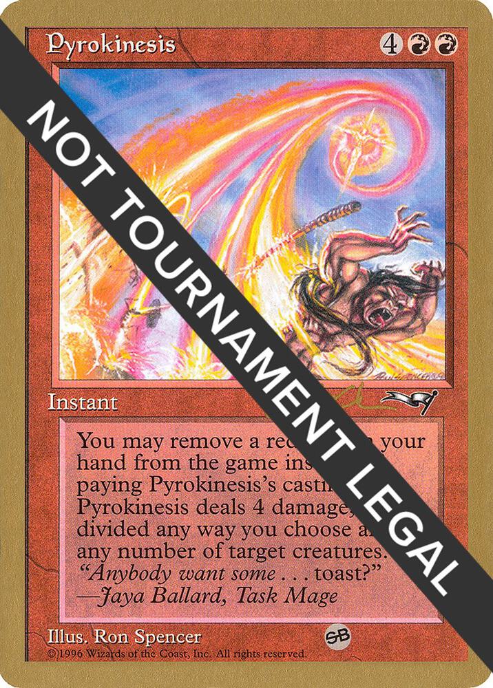 Pyrokinesis (Paul McCabe) (SB) [World Championship Decks 1997]