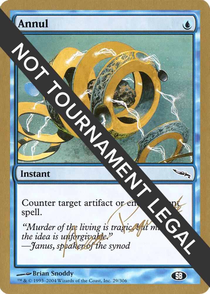 Annul (Aeo Paquette) (SB) [World Championship Decks 2004]