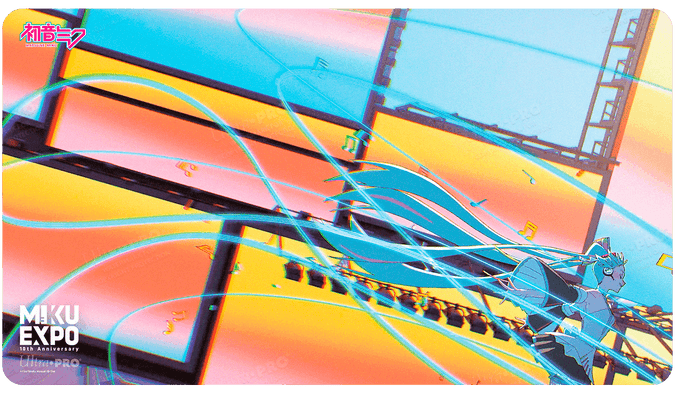 Hatsune Miku 10th Anniversary Playmat - Stream