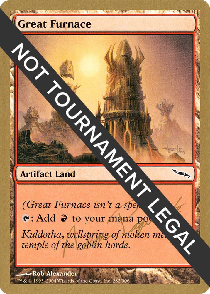 Great Furnace (Aeo Paquette) [World Championship Decks 2004]