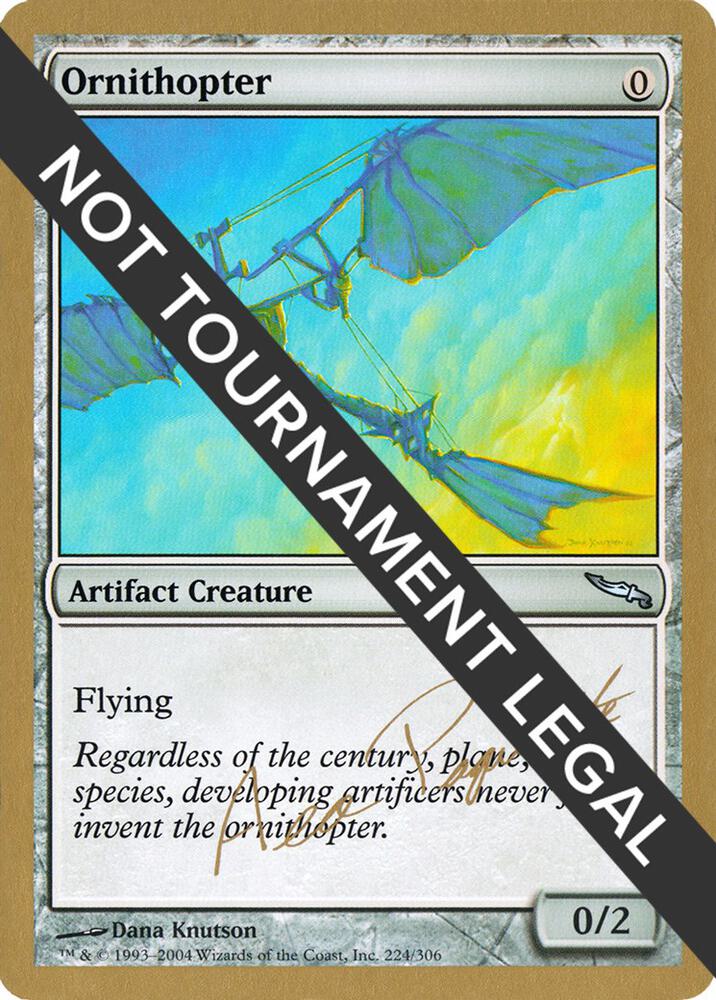 Ornithopter (Aeo Paquette) [World Championship Decks 2004]