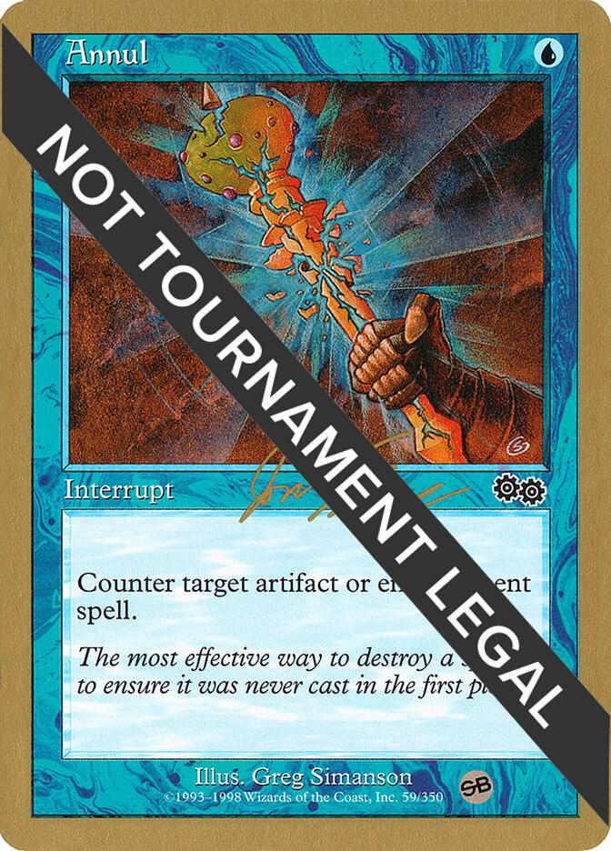 Annul (Jon Finkel) (SB) [World Championship Decks 2000]