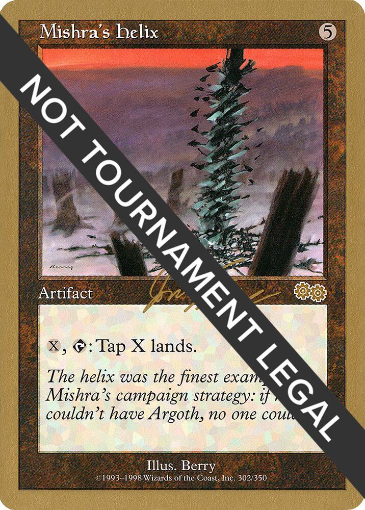 Mishra's Helix (Jon Finkel) [World Championship Decks 2000]