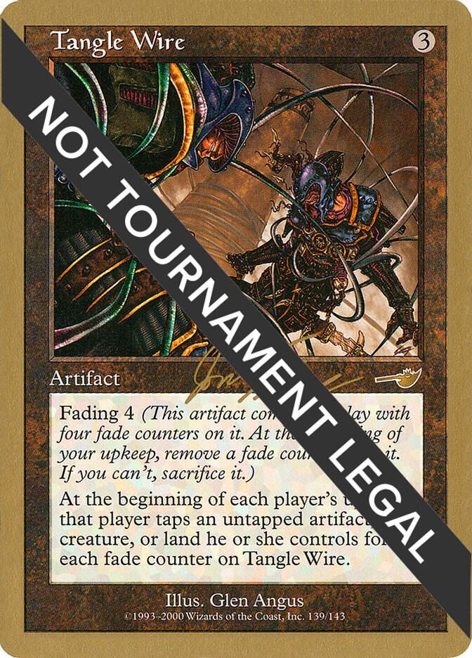 Tangle Wire (Jon Finkel) [World Championship Decks 2000]