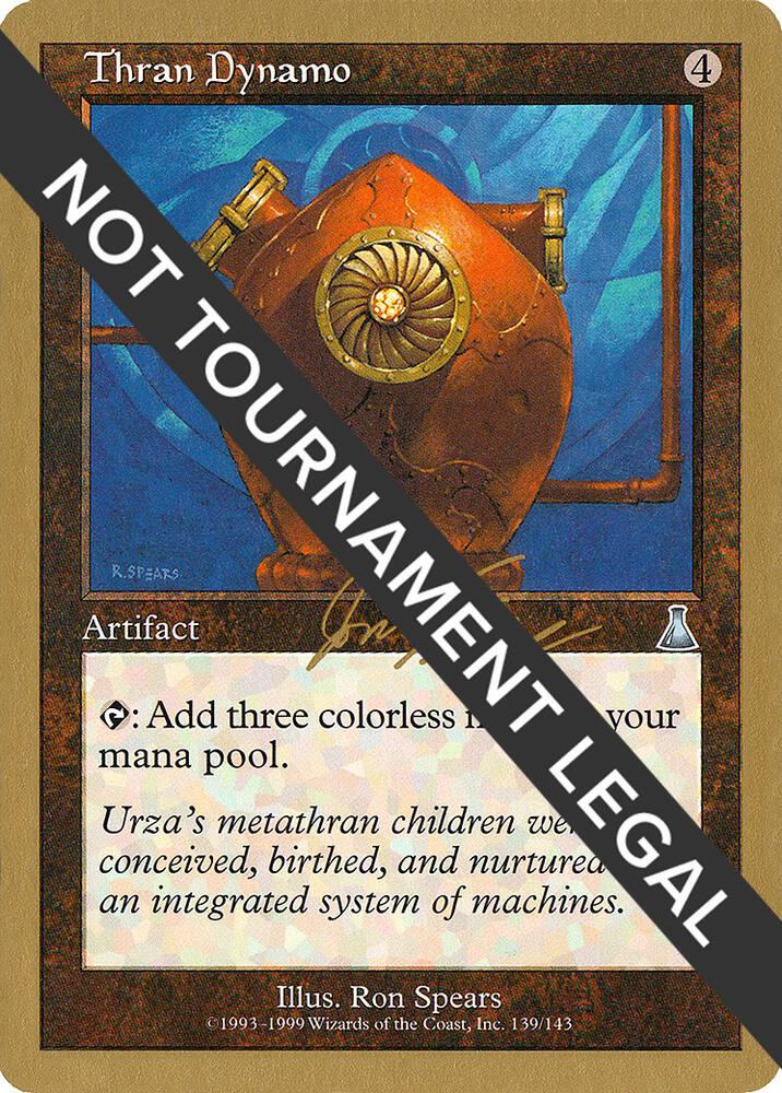 Thran Dynamo (Jon Finkel) [World Championship Decks 2000]