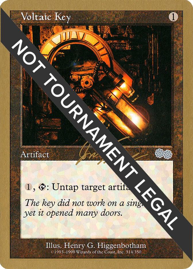 Voltaic Key (Jon Finkel) [World Championship Decks 2000]