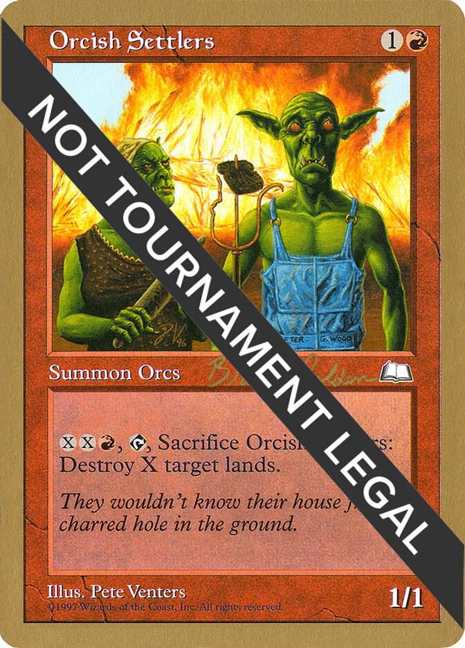 Orcish Settlers (Brian Selden) [World Championship Decks 1998]