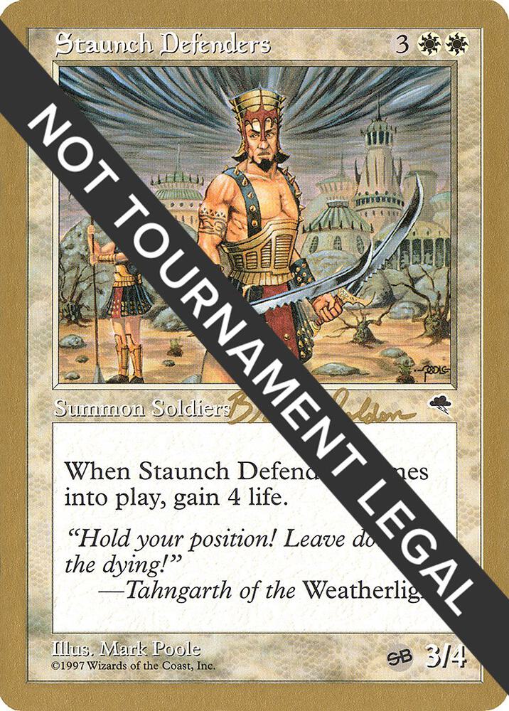 Staunch Defenders (Brian Selden) (SB) [World Championship Decks 1998]