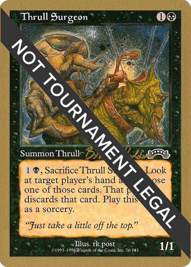 Thrull Surgeon (Brian Selden) [World Championship Decks 1998]