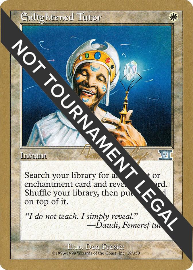 Enlightened Tutor (Tom van de Logt) [World Championship Decks 2000]
