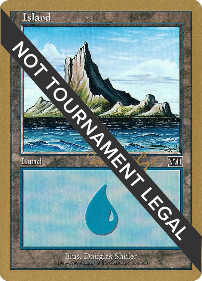 Island (tvdl335) (Tom van de Logt) [World Championship Decks 2000]