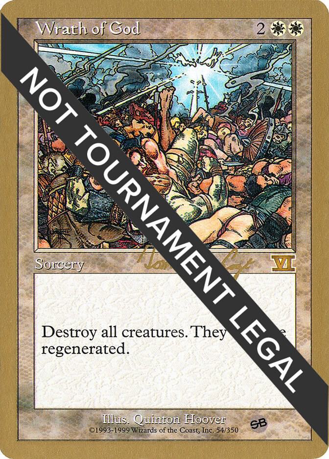 Wrath of God (Tom van de Logt) (SB) [World Championship Decks 2000]