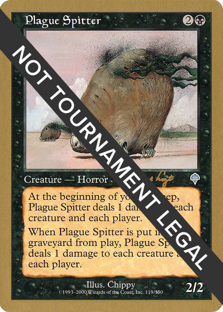 Plague Spitter (Tom van de Logt) [World Championship Decks 2001]