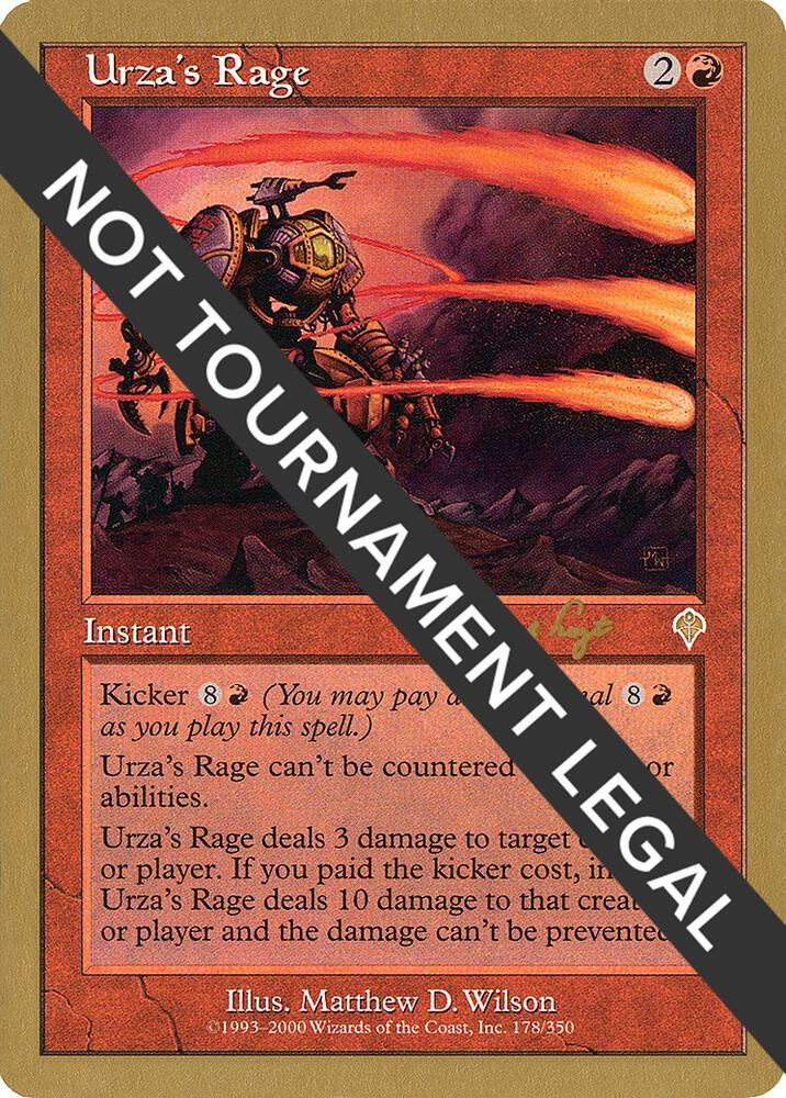 Urza's Rage (Tom van de Logt) [World Championship Decks 2001]