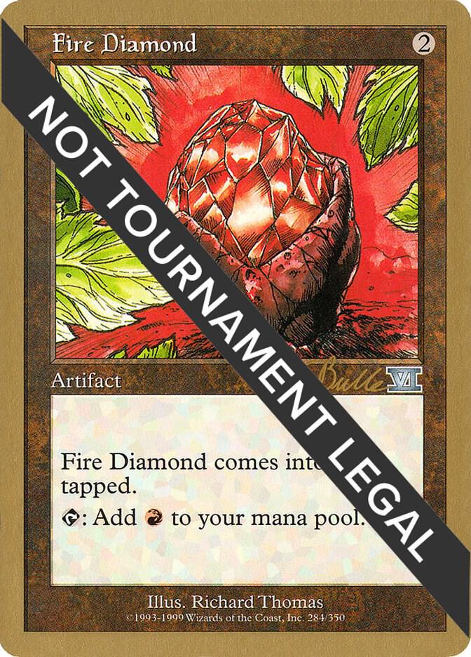 Fire Diamond (Kai Budde) [World Championship Decks 1999]