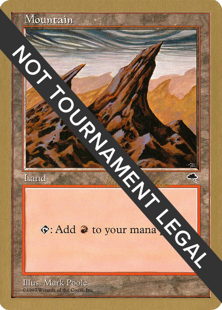 Mountain (kb344) (Kai Budde) [World Championship Decks 1999]