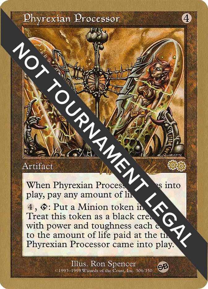 Phyrexian Processor (Kai Budde) (SB) [World Championship Decks 1999]