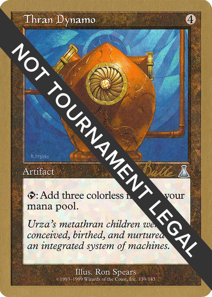 Thran Dynamo (Kai Budde) [World Championship Decks 1999]