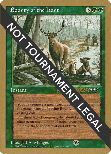 Bounty of the Hunt (Svend Geertsen) [World Championship Decks 1997]