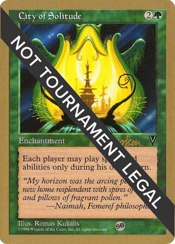 City of Solitude (Svend Geertsen) (SB) [World Championship Decks 1997]