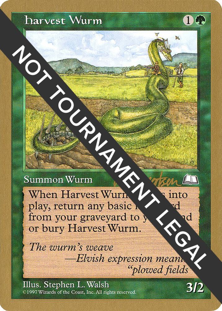 Harvest Wurm (Svend Geertsen) [World Championship Decks 1997]