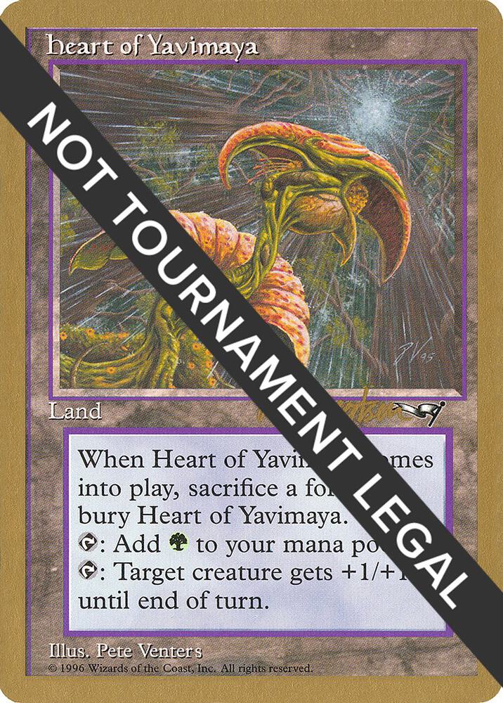 Heart of Yavimaya (Svend Geertsen) [World Championship Decks 1997]