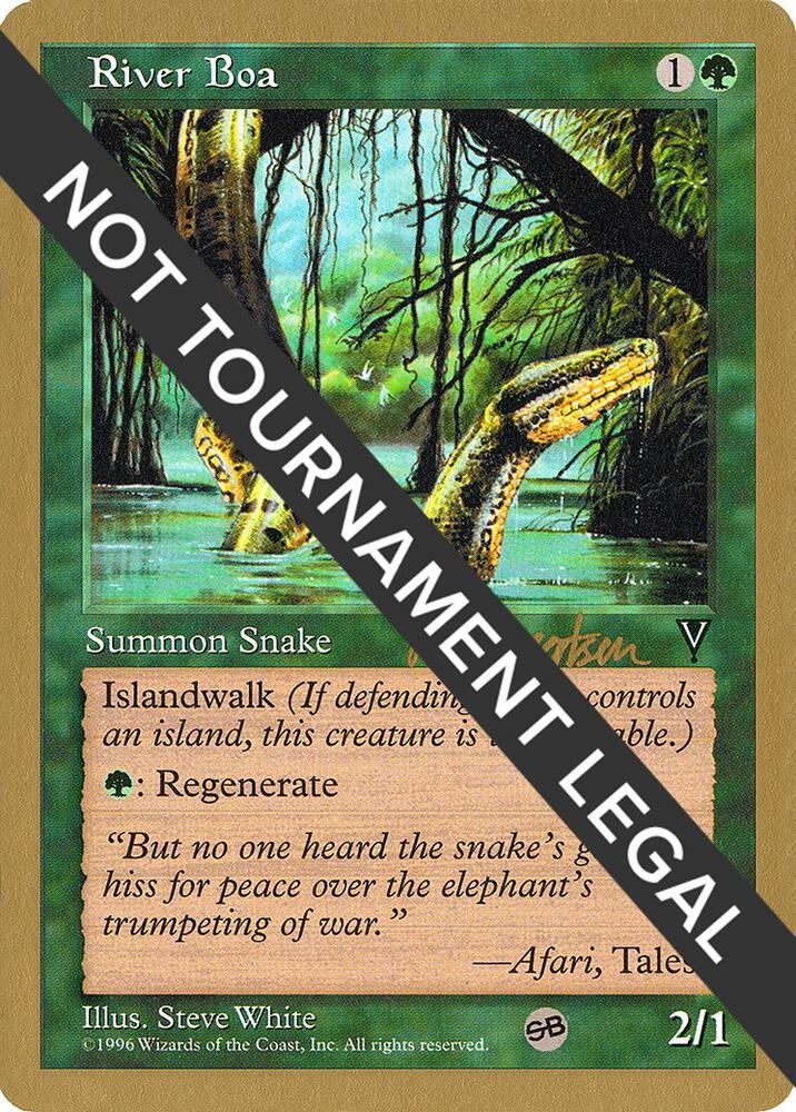 River Boa (Svend Geertsen) (SB) [World Championship Decks 1997]