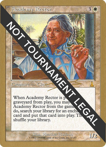 Academy Rector (Nicolas Labarre) [World Championship Decks 2000]