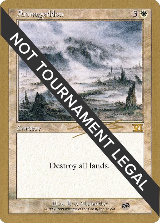 Armageddon (Nicolas Labarre) (SB) [World Championship Decks 2000]
