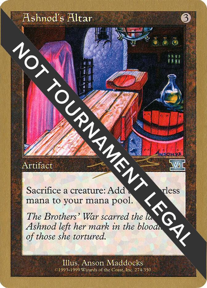 Ashnod's Altar (Nicolas Labarre) [World Championship Decks 2000]