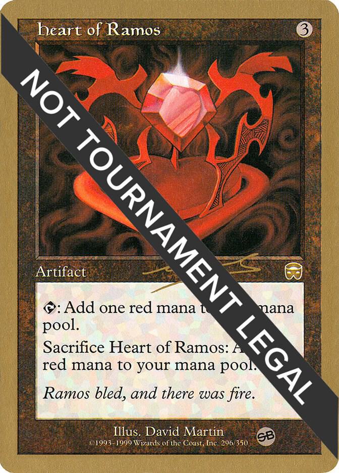 Heart of Ramos (Nicolas Labarre) (SB) [World Championship Decks 2000]