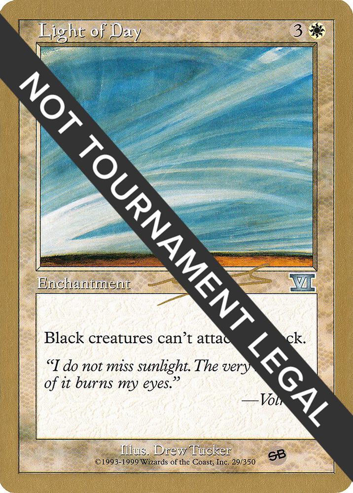 Light of Day (Nicolas Labarre) (SB) [World Championship Decks 2000]
