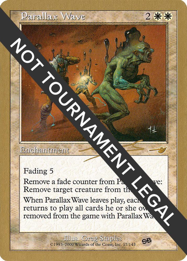 Parallax Wave (Nicolas Labarre) (SB) [World Championship Decks 2000]