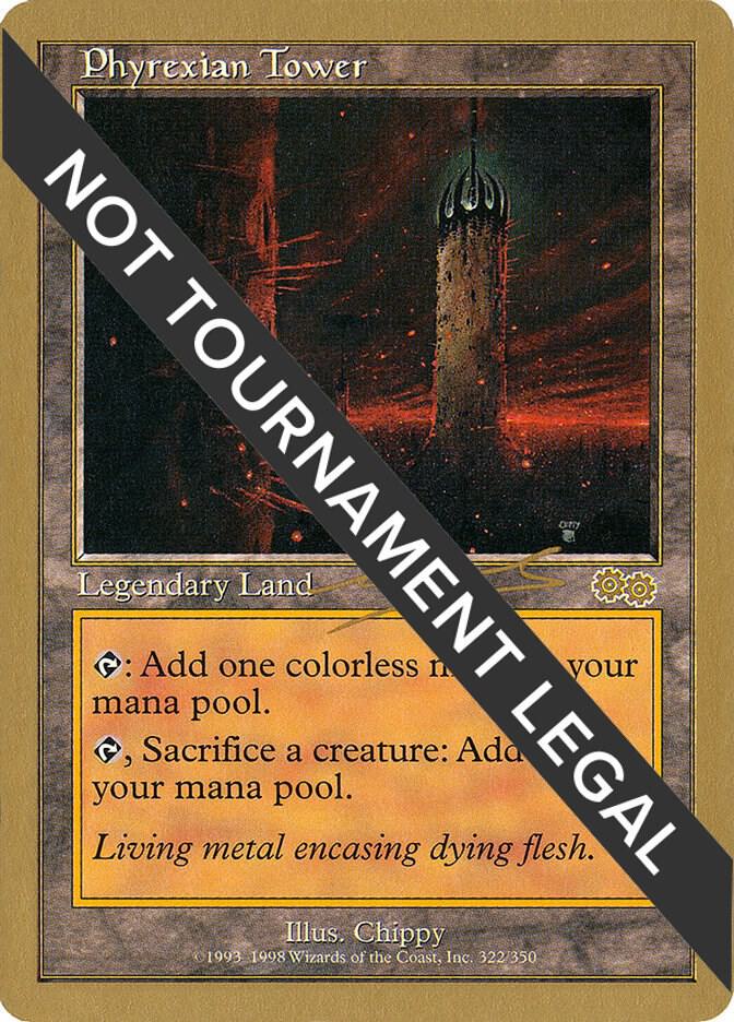 Phyrexian Tower (Nicolas Labarre) [World Championship Decks 2000]