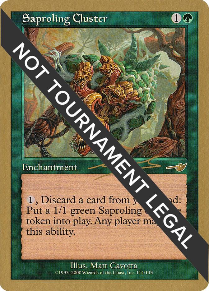 Saproling Cluster (Nicolas Labarre) [World Championship Decks 2000]